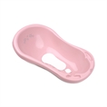 Vasca con antiscivolo 84 cm /con scarico/ LITTLE STARS Pink